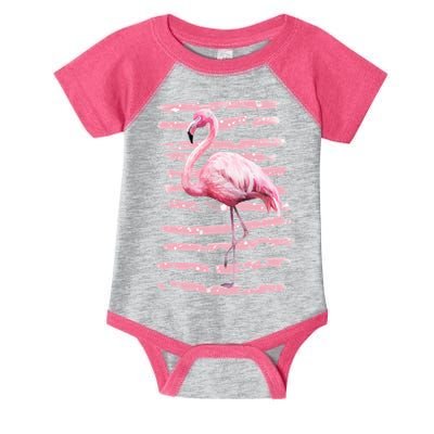 Pink Flamingo Infant Baby Jersey Bodysuit