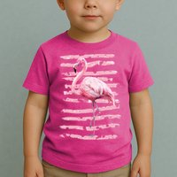 Pink Flamingo Toddler T-Shirt