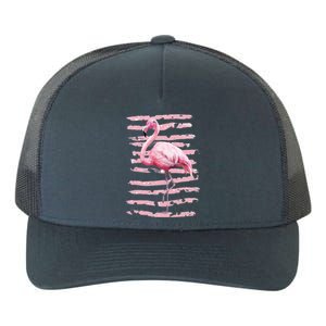 Pink Flamingo Yupoong Adult 5-Panel Trucker Hat