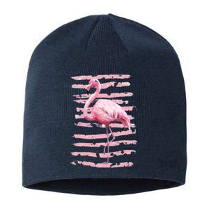 Pink Flamingo Sustainable Beanie