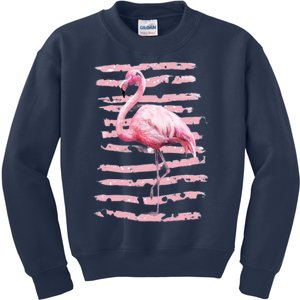 Pink Flamingo Kids Sweatshirt