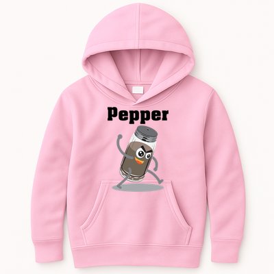 Pepper Funny Power Matching Salt And Pepper Gift Kids Hoodie