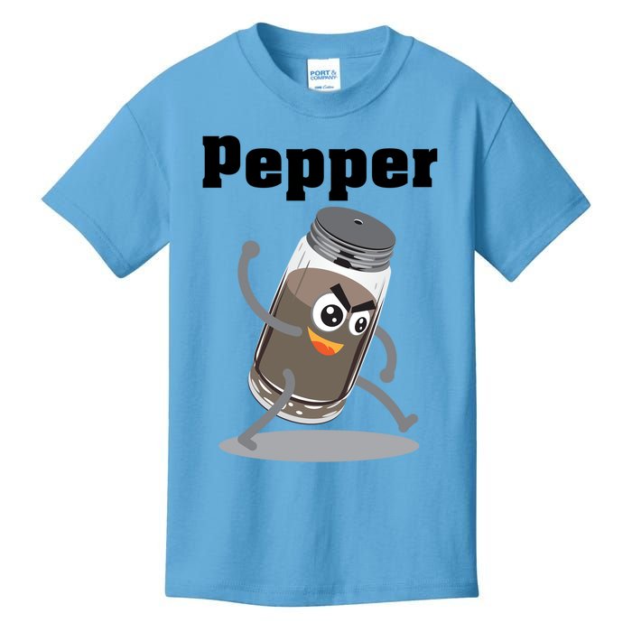 Pepper Funny Power Matching Salt And Pepper Gift Kids T-Shirt