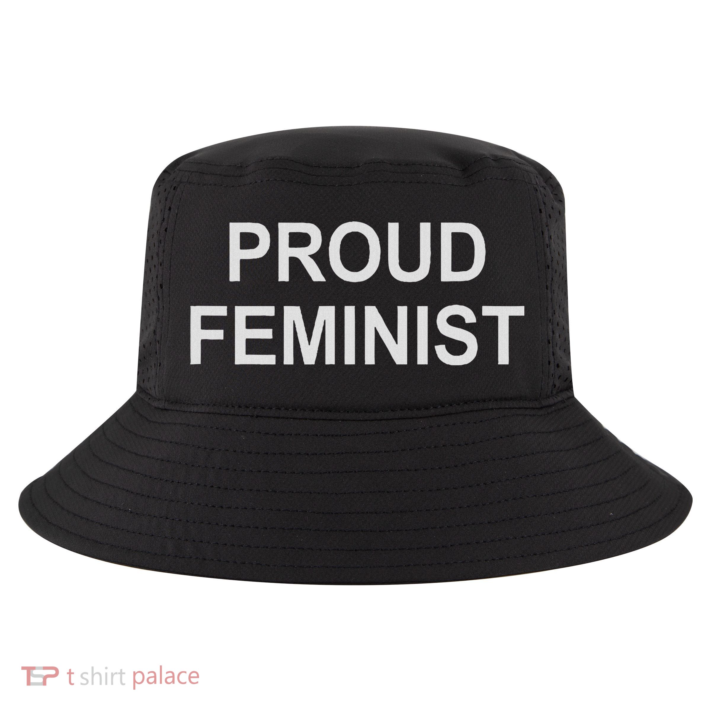 Proud Feminist Cool Comfort Performance Bucket Hat