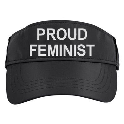 Proud Feminist Adult Drive Performance Visor