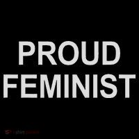 Proud Feminist Women's V-Neck T-Shirt