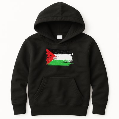 Palestine Flag Kids Hoodie
