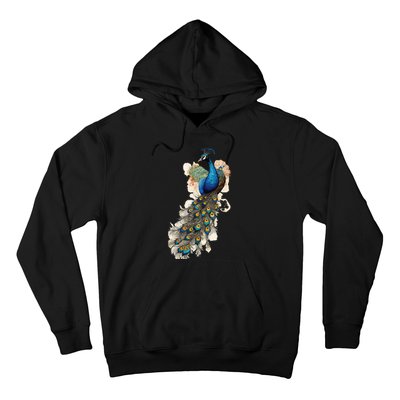 Peacock Feather Peahen Bird Animal Peacocks Lover Hoodie