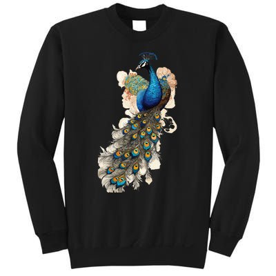 Peacock Feather Peahen Bird Animal Peacocks Lover Sweatshirt