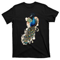 Peacock Feather Peahen Bird Animal Peacocks Lover T-Shirt