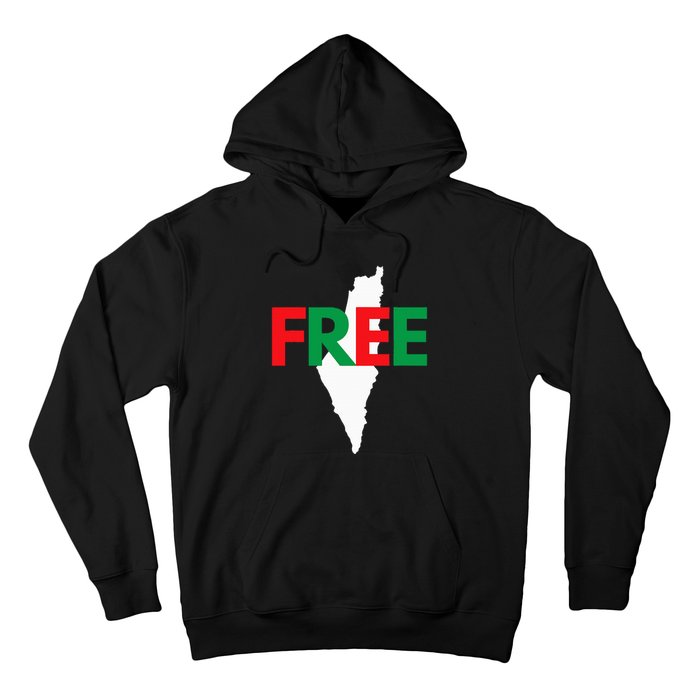 Palestine Free Palestine In Arabic Free Gaza Palestine Flag Hoodie