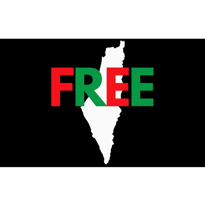 Palestine Free Palestine In Arabic Free Gaza Palestine Flag Bumper Sticker