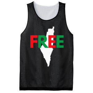 Palestine Free Palestine In Arabic Free Gaza Palestine Flag Mesh Reversible Basketball Jersey Tank