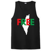 Palestine Free Palestine In Arabic Free Gaza Palestine Flag PosiCharge Competitor Tank