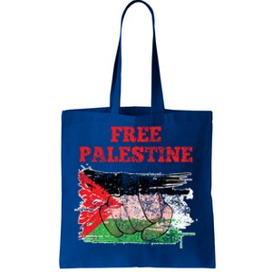 Palestine Flag Patriotic Palestinian Free Palestine Cute Gift Tote Bag