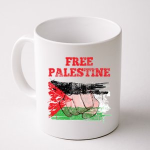 Palestine Flag Patriotic Palestinian Free Palestine Cute Gift Coffee Mug