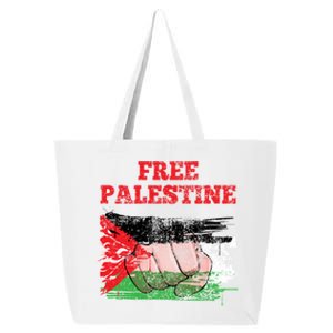 Palestine Flag Patriotic Palestinian Free Palestine Cute Gift 25L Jumbo Tote