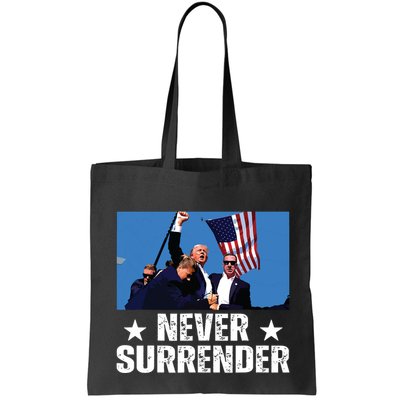 Pray For President Trump Never Surrender God Bless Trump Bag