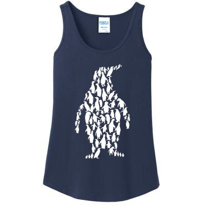 Penguin Funny Ladies Essential Tank