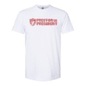 Preston For President Logo Softstyle CVC T-Shirt