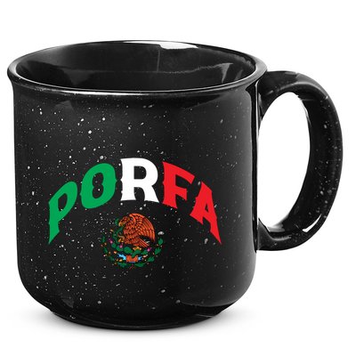 Porfa Flag 15oz Campfire Ceramic Mug