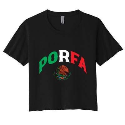Porfa Flag Crop Top