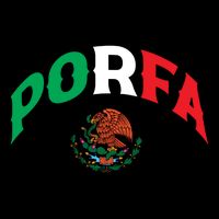 Porfa Flag Cropped Pullover Crew