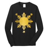 Philippines Flag Pride Filipino Filipina Long Sleeve Shirt