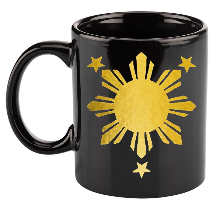 Philippines Flag Pride Filipino Filipina 11oz C Handle Ceramic Mug