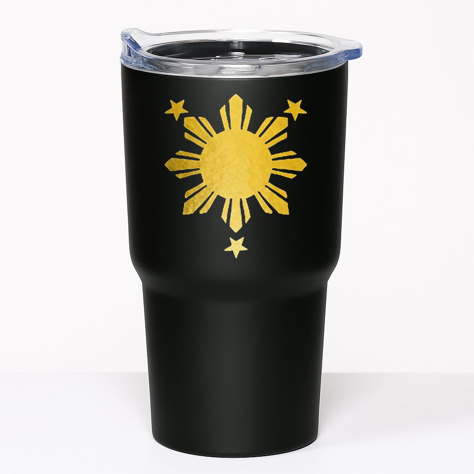 Philippines Flag Pride Filipino Filipina Tumbler
