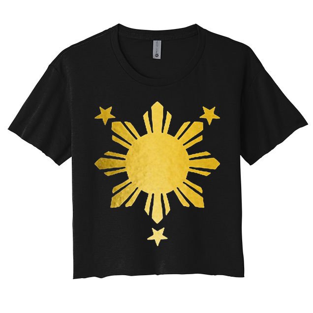 Philippines Flag Pride Filipino Filipina Crop Top