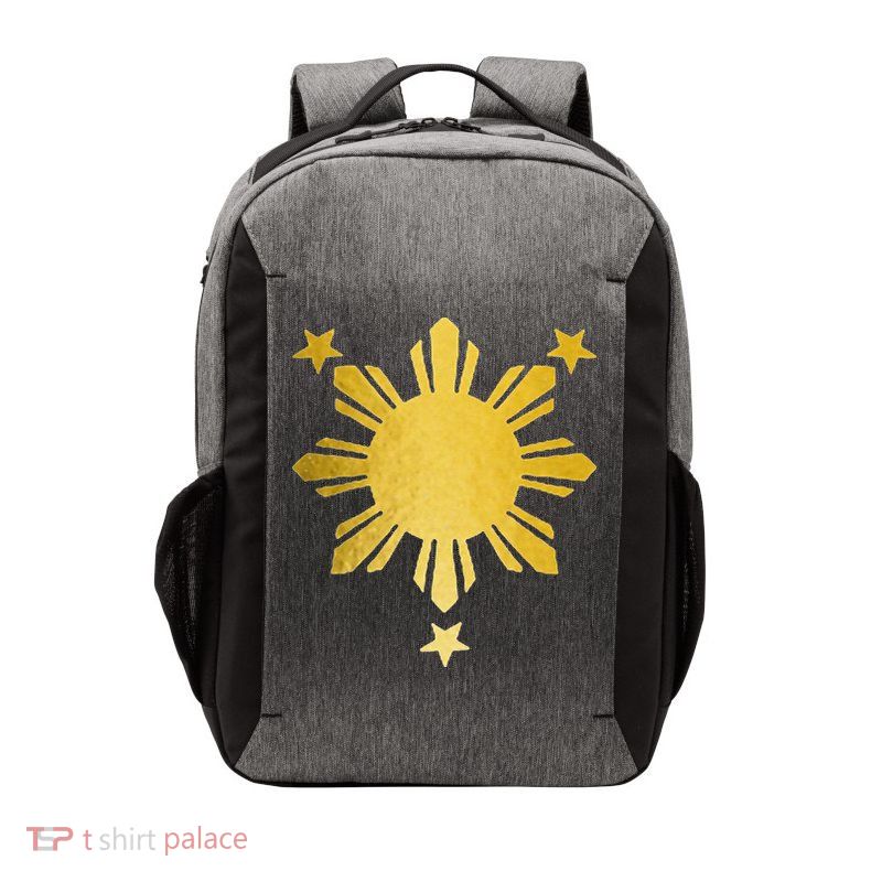 Philippines Flag Pride Filipino Filipina Vector Backpack