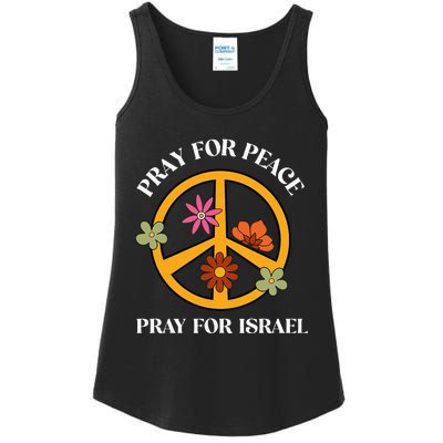 Pray For Peace Pray For Israel Stand For Israel Shalom  Ladies Essential Tank