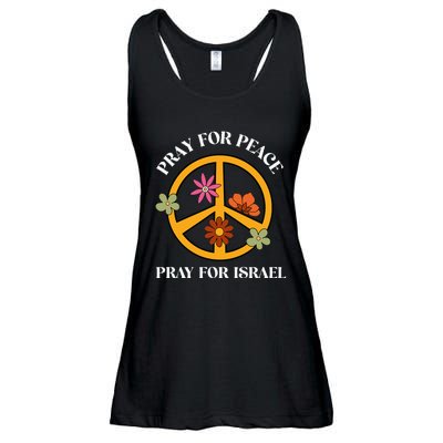 Pray For Peace Pray For Israel Stand For Israel Shalom  Ladies Essential Flowy Tank