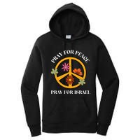 Pray For Peace Pray For Israel Stand For Israel Shalom  Women's Pullover Hoodie