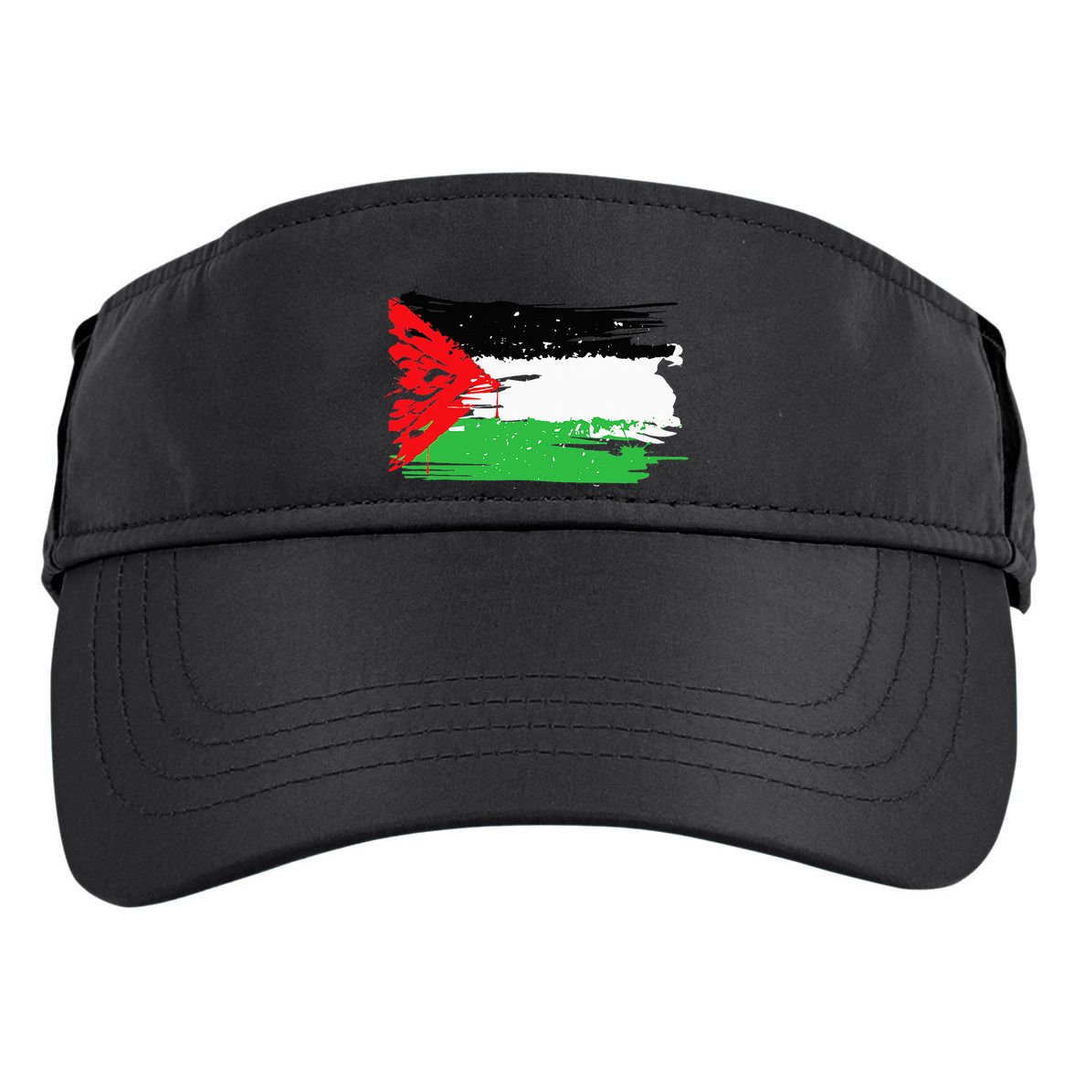 Palestine Flag Adult Drive Performance Visor