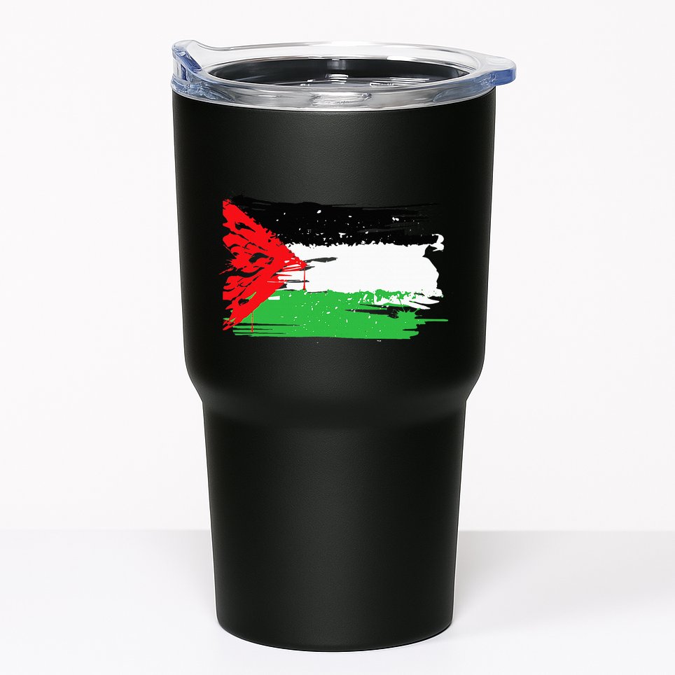 Palestine Flag Tumbler