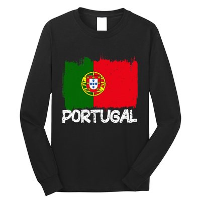 Portugal Flag Long Sleeve Shirt