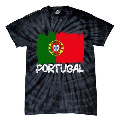 Portugal Flag Tie-Dye T-Shirt