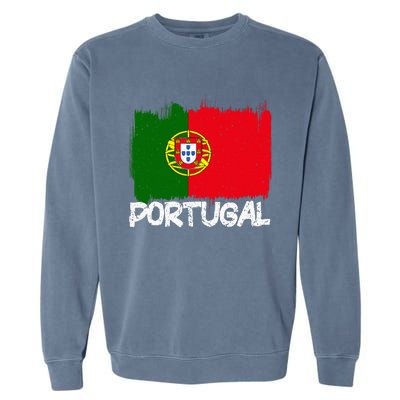 Portugal Flag Garment-Dyed Sweatshirt