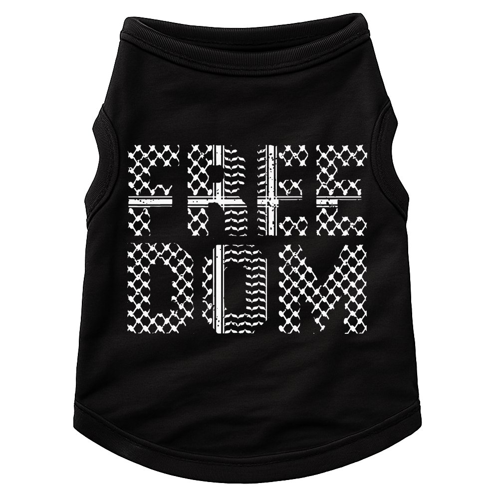 Patriotic Falasteen Palestinian Keffiyah Kuffiyeh Doggie Tank