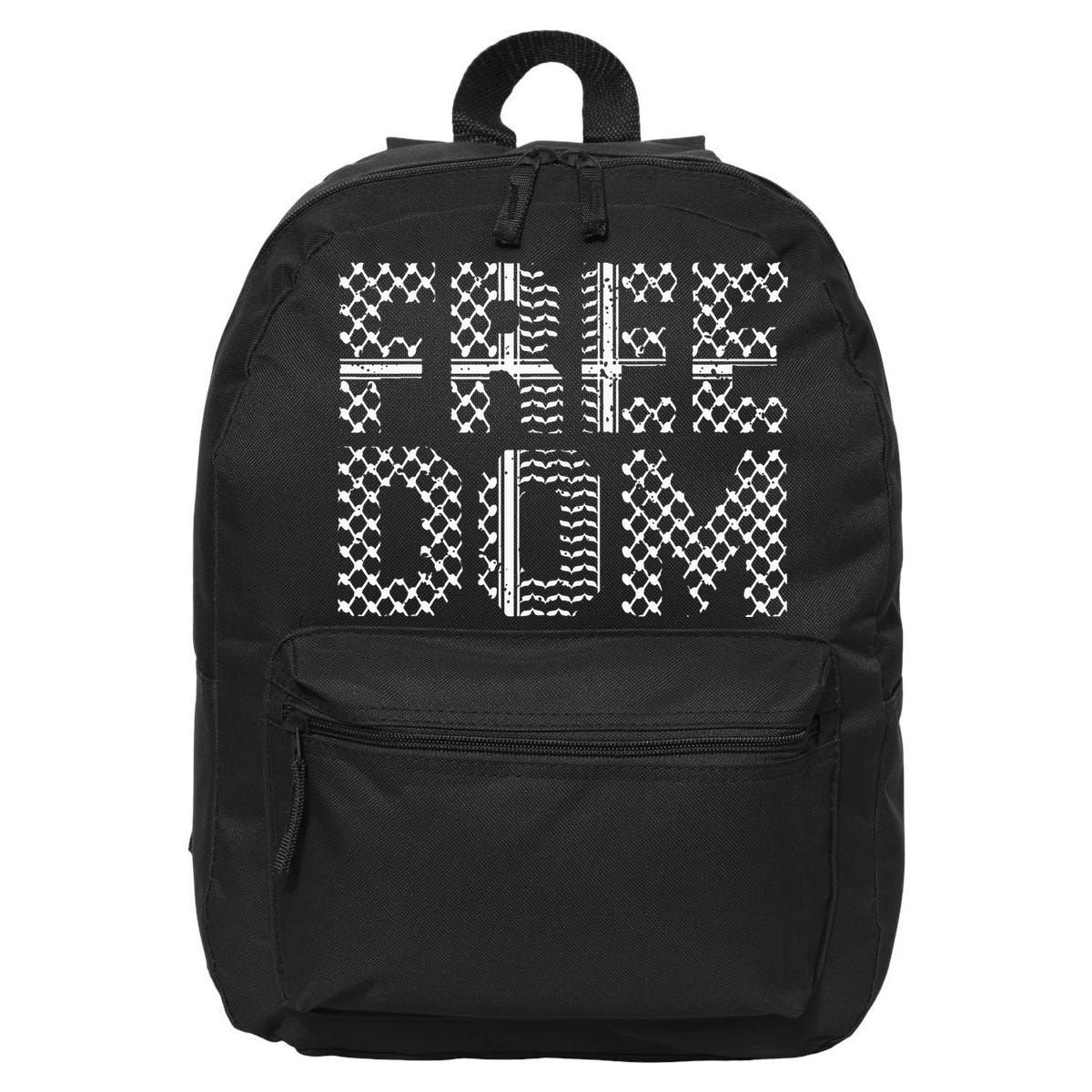Patriotic Falasteen Palestinian Keffiyah Kuffiyeh 16 in Basic Backpack