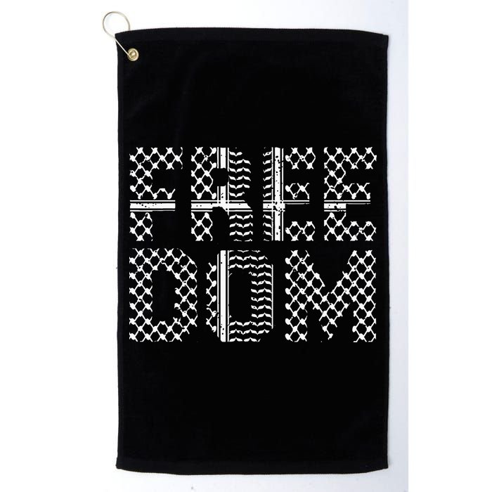 Patriotic Falasteen Palestinian Keffiyah Kuffiyeh Golf Towel