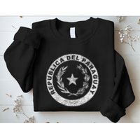 Paraguay Flag Paraguayan Seal Asuncion Sweatshirt