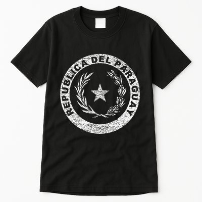 Paraguay Flag Paraguayan Seal Asuncion Tall T-Shirt