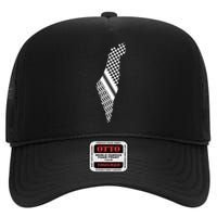 Palestine Free Palestine Free Gaza Palestine Flag High Crown Mesh Back Trucker Hat