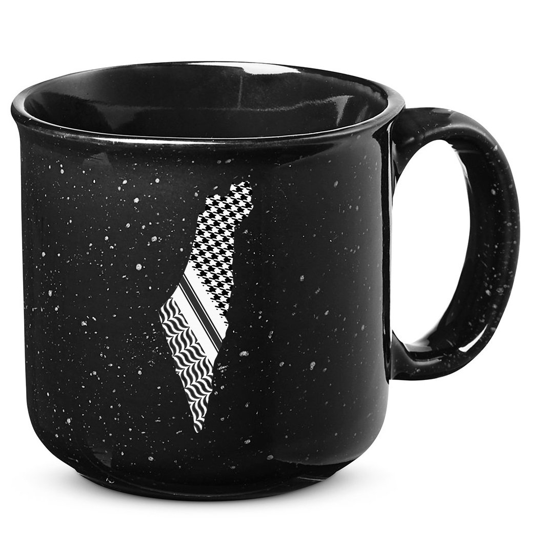 Palestine Free Palestine Free Gaza Palestine Flag 15oz Campfire Ceramic Mug