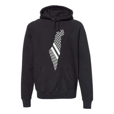 Palestine Free Palestine Free Gaza Palestine Flag Premium Hoodie