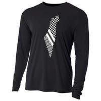 Palestine Free Palestine Free Gaza Palestine Flag Cooling Performance Long Sleeve Crew