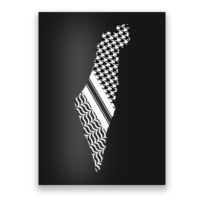 Palestine Free Palestine Free Gaza Palestine Flag Poster